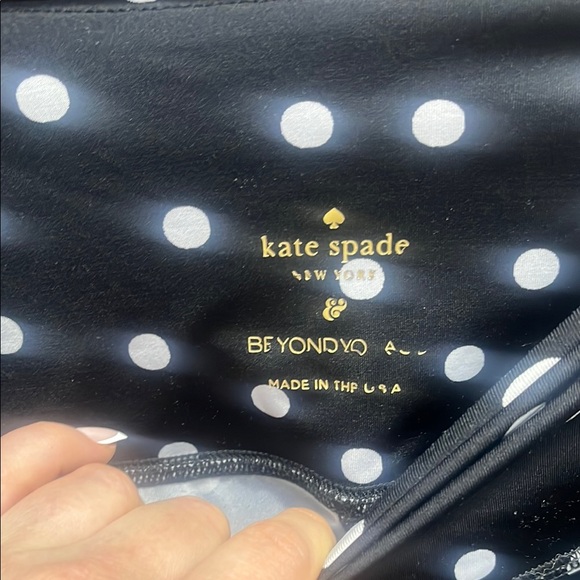 Kate Spade Black and White Polka Dot Leggings - Picture 2 of 2